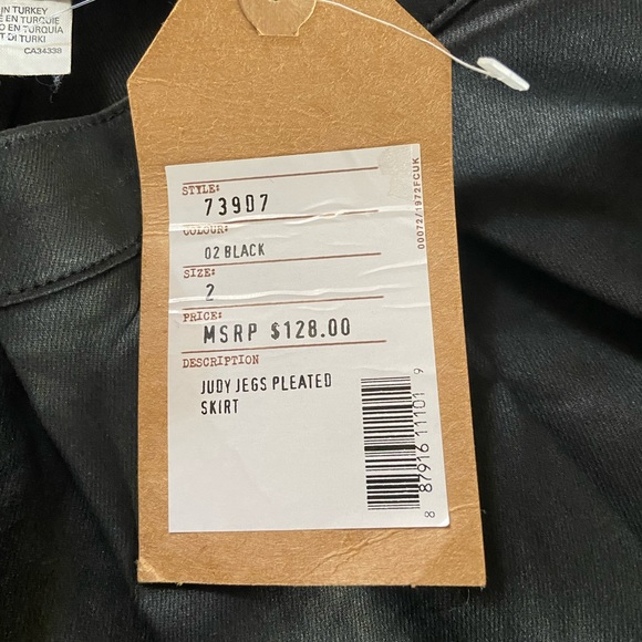 French Connection judy jegs pleated skirt Wmn’s Sz 2 - Picture 7 of 7